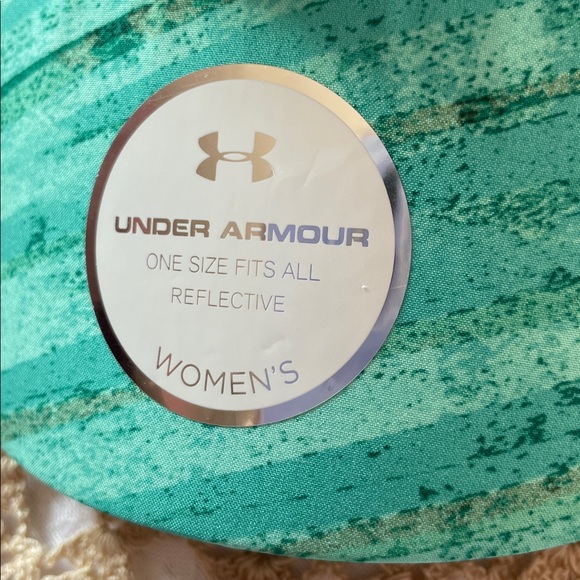 NWT Under Armour Green Striped Cap - Picture 2 of 5